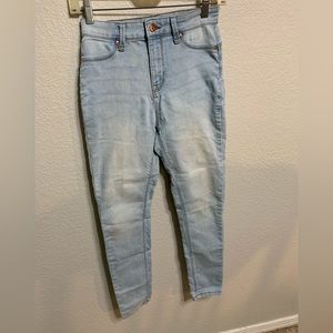 No Bounds, High Rise sculpting skinny, 3, light blue